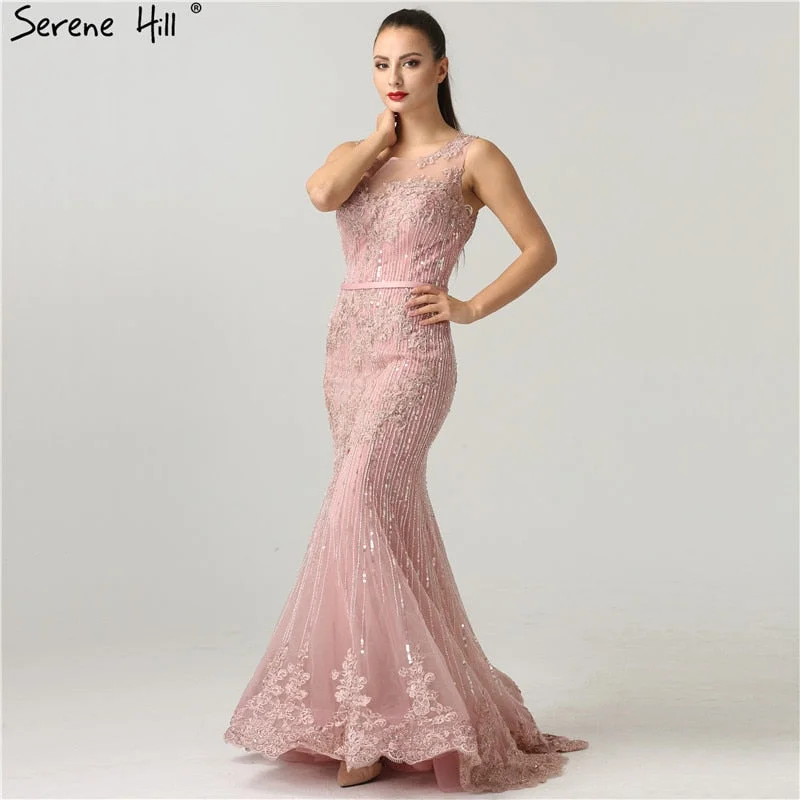 On Sale No Return No Refund Lace Mermaid Evening Dress  Evening Gowns LA6455