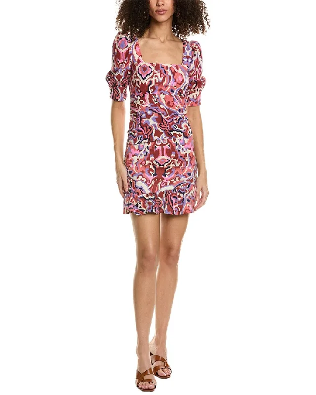 ba&sh Mini Dress Trendy Cut-Out Mini Dress