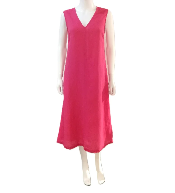 87574614 Maxi Dress - Fuchsia Comfortable Bohemian Maxi Dress