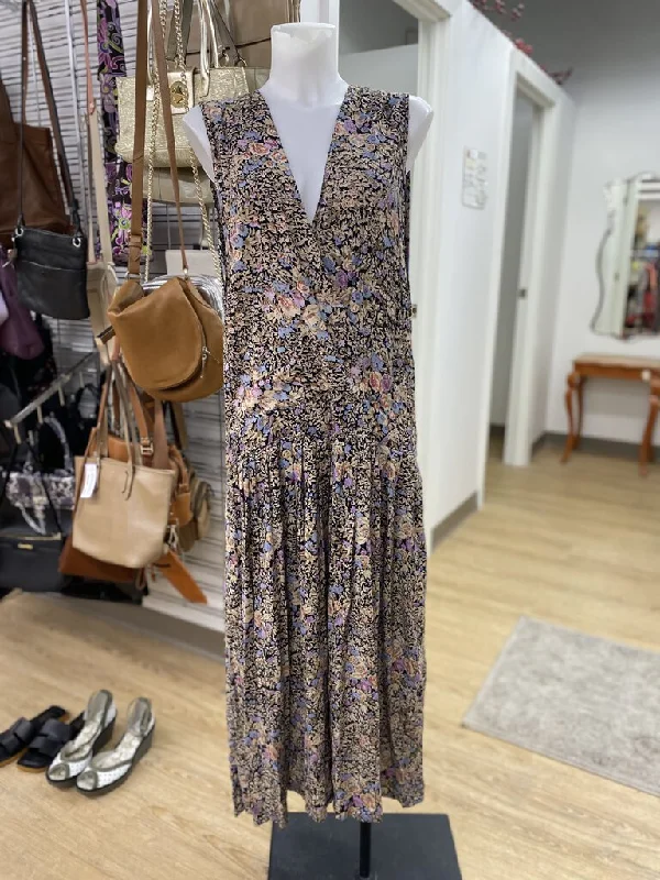 Cornell Floral maxi dress L Cozy Knit Maxi Dress