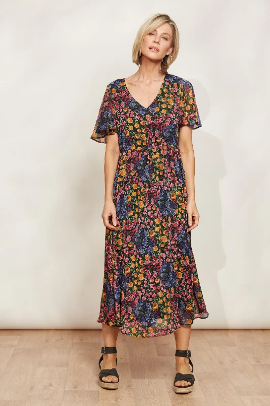 Solstice Maxi Dress - Blume Cozy Open-Back Maxi Dress