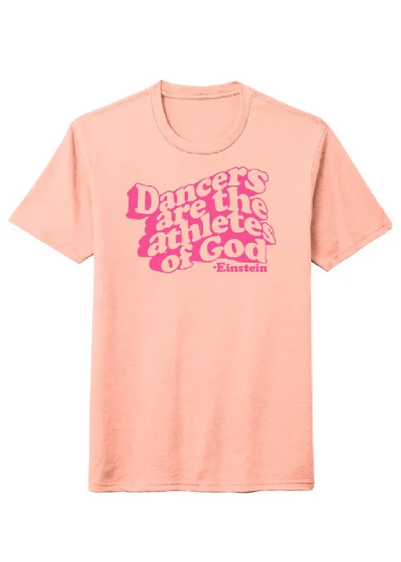 Dancers are the Athletes of God Tee (Peach) Chenille Fabric Brocade Fabric Lace Fabric Dancers are the Athletes of God Tee (Peach) Chenille Fabric Brocade Fabric Lace Fabric
