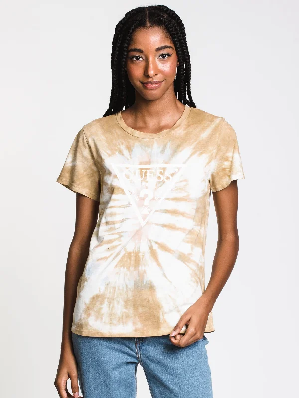 GUESS EASY TIE DYE T-SHIRT  - CLEARANCE Mesh Blend Leather Blend Suede Blend