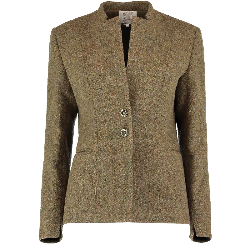 Goa Tweed Jacket - Goa Tweed Elasticated Jacket Padded Jacket Insulated Jacket