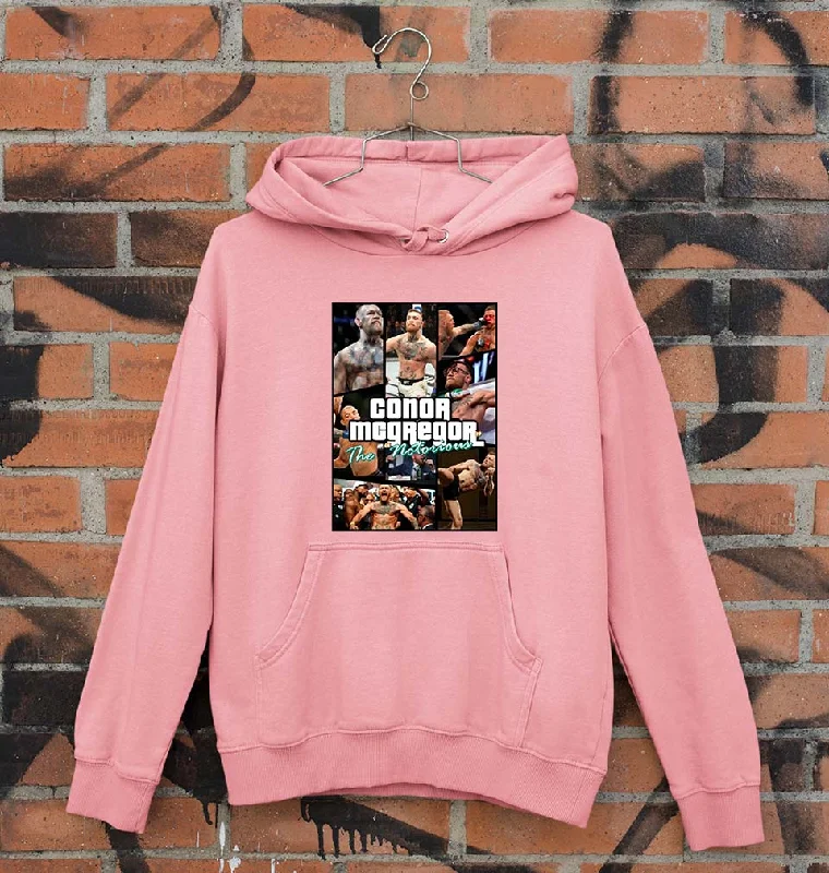 Conor McGregor UFC Unisex Hoodie for Men/Women Hoodie with Set-In Sleeves Structured Classic