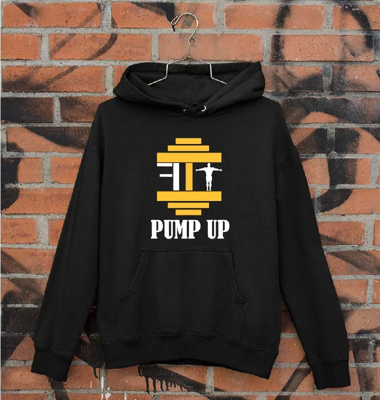 Fit Gym Unisex Hoodie for Men/Women Hoodie with Typography Text Message