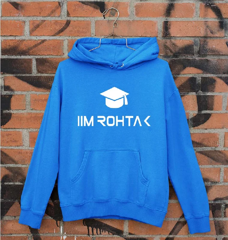 IIM Rohtak Unisex Hoodie for Men/Women Hoodie Dress Longline Feminine