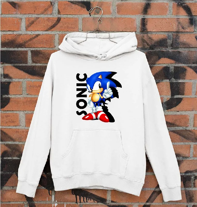 Sonic Unisex Hoodie for Men/Women Hoodie with Front Slit Layering Stylish