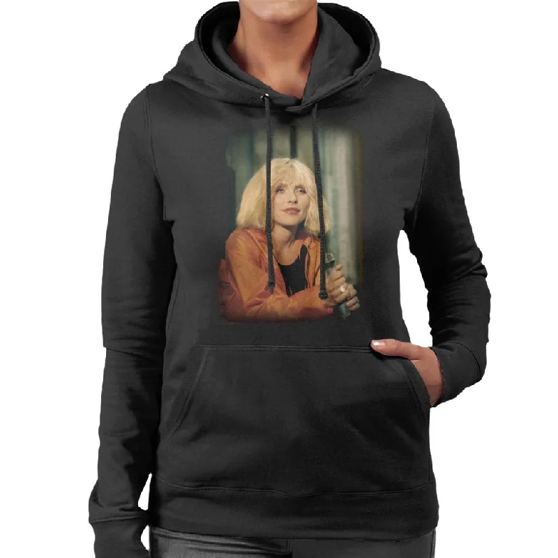 TV Times Debbie Harry Muppet Show 1981 Women's Hooded Sweatshirt Hoodie with Magnetic Closure Innovative Modern