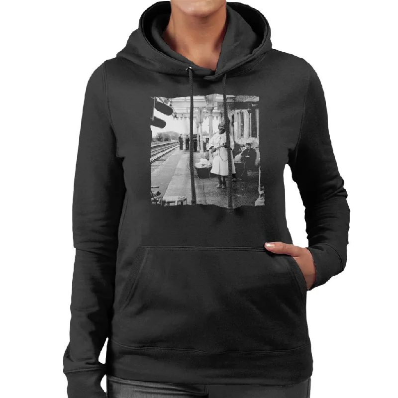 TV Times Sister Rosetta Tharpe Blues Gospel Train Women's Hooded Sweatshirt Hoodie with Neon Bright Vibrant