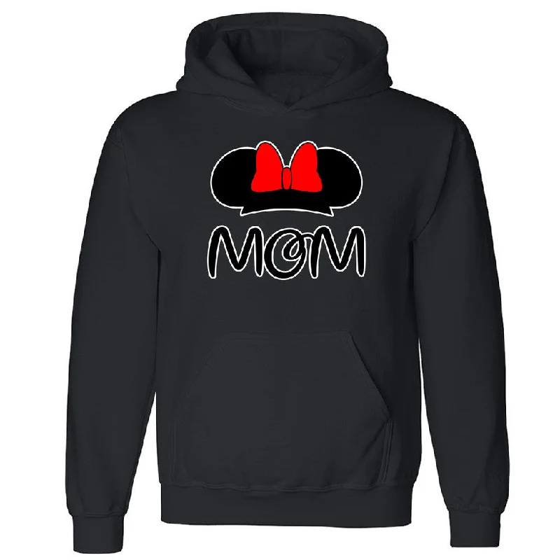 Zexpa Apparelâ„¢ Mom Catoon Head Unisex Hoodie Couple Matching Valentines Day Hooded Sweatshirt Hoodie with Patch Decorative Personalized