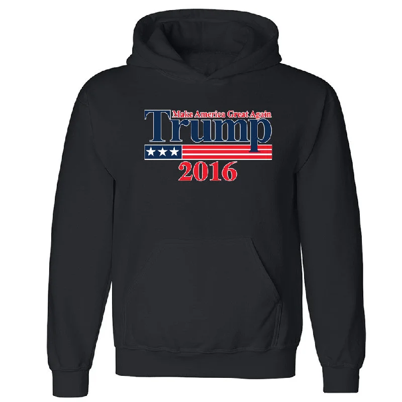 Zexpa Apparelâ„¢ Make America Great Again Trump 2016 Unisex Hoodie Republican Hooded Sweatshirt Hoodie with Zipper Placket Modern Functional