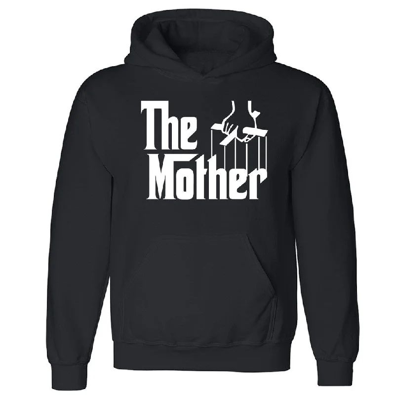 Zexpa Apparelâ„¢ The Mother Unisex Hoodie Couple Matching Valentines Day Gift Hooded Sweatshirt Hoodie with Hem Frayed Vintage Worn