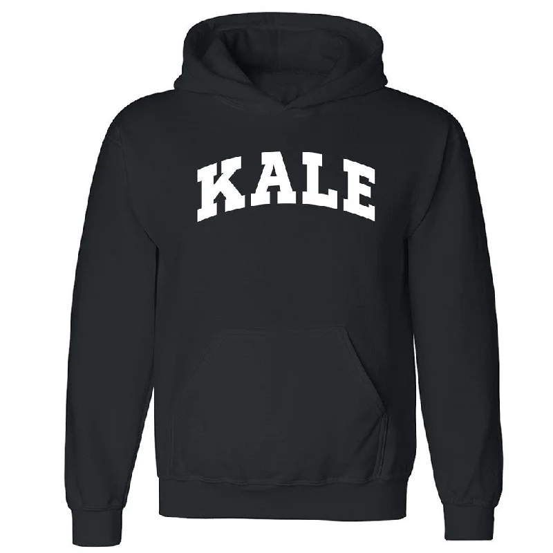 Zexpa Apparelâ„¢ Kale University Unisex Hoodie Vegeterian Vegan Funny Organics Hooded Sweatshirt Oversized Hoodie Comfort Casual