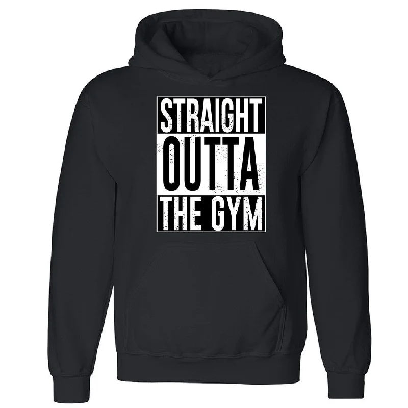 Zexpa Apparelâ„¢ Straight Outta Gym Unisex Hoodie Funny Fitness Bodybuilding Hooded Sweatshirt Hoodie with Tie-Dye Psychedelic Retro