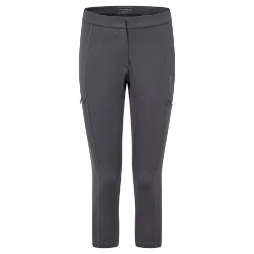 Craghoppers Womens/Ladies Dynamic 3/4 Leggings Trendy Cut-Out Activewear Leggings