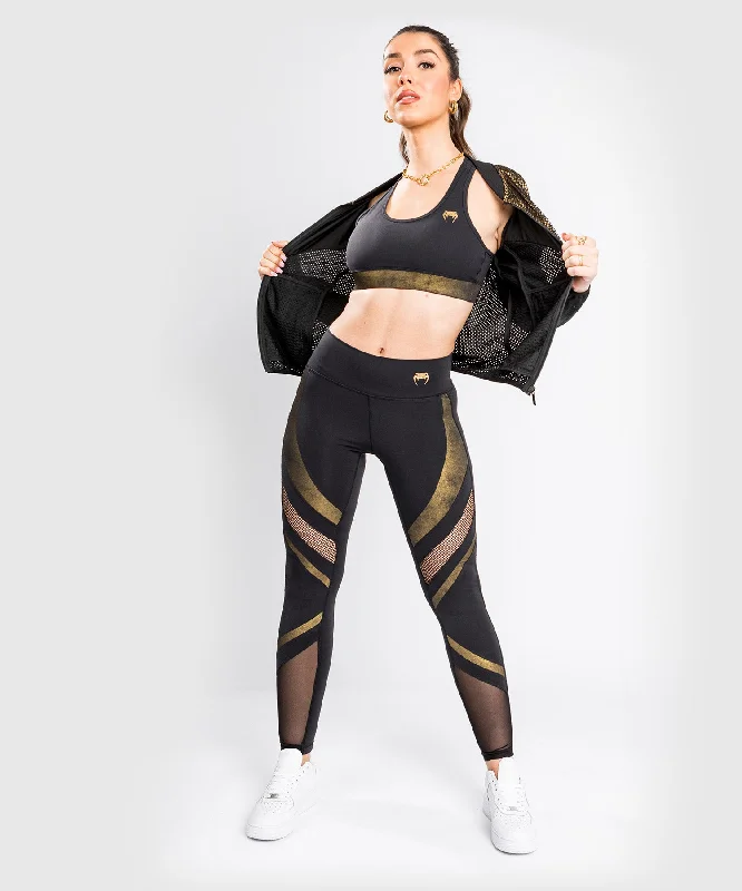 Legging Venum Lightning 7/8 - Noir/Or Cozy Mid-Rise Workout Leggings