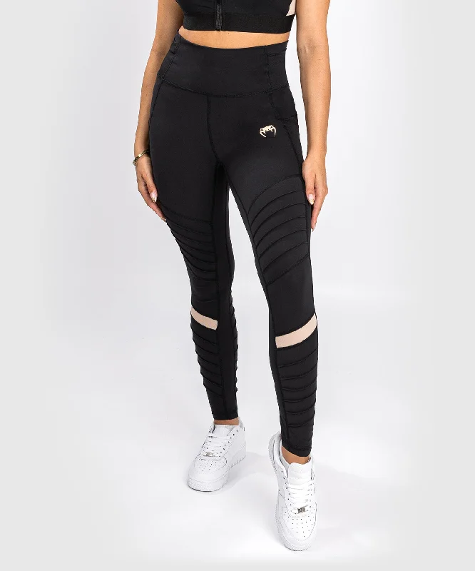 Leggings Venum Moto - Negro/Arena Fashionable Moisture-Wicking Leggings