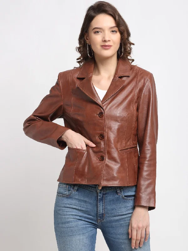 Teakwood Genuine Brown Leathers Women`s Jacket Faux Fur Jacket Real Fur Jacket Shearling Jacket Teakwood Genuine Brown Leathers Women`s Jacket Faux Fur Jacket Real Fur Jacket Shearling Jacket