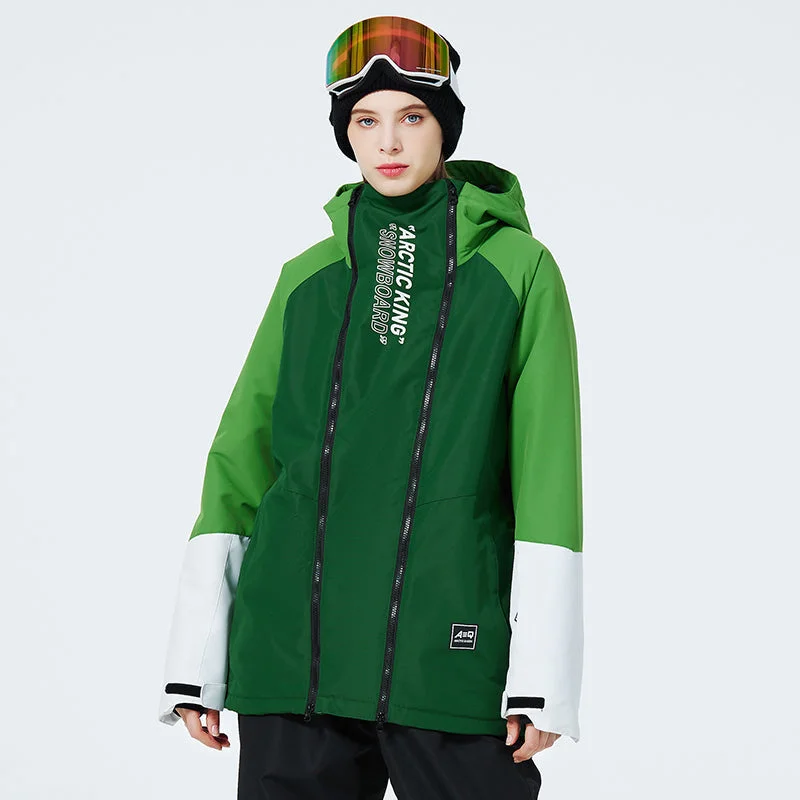 Women's Arctic Queen Winter Impression Zip Snow Jacket Anorak Shell Jacket Lightweight Jacket Women's Arctic Queen Winter Impression Zip Snow Jacket Anorak Shell Jacket Lightweight Jacket
