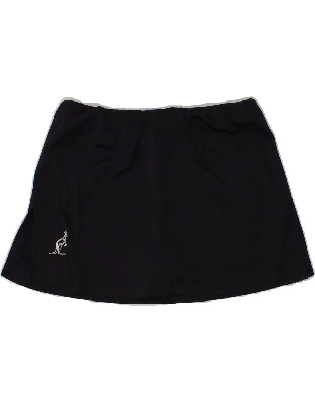 AUSTRALIAN L'ALPINA Womens Tennis Skirt UK 10 Small Black Polyester lace skirt intricate