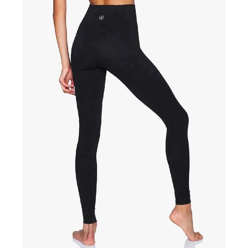 Moonchild Seamless Leggings Onyx Black Comfortable Compression Leggings