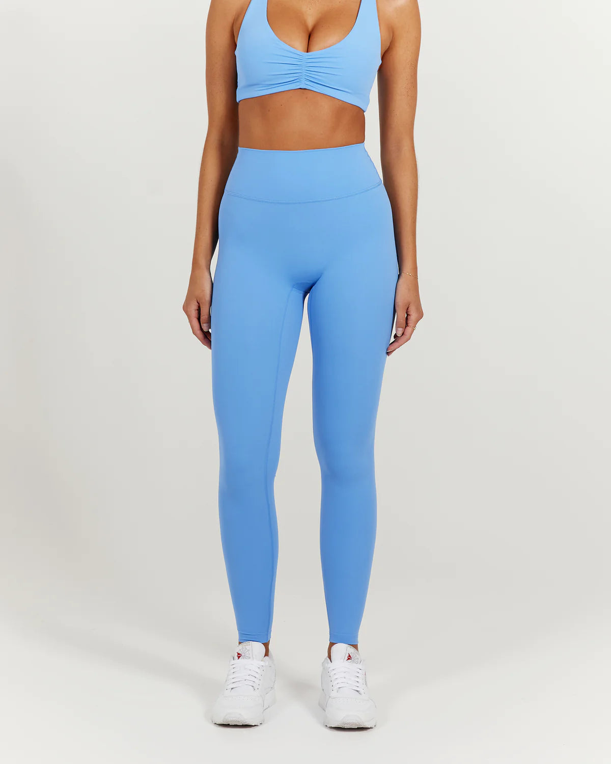 Muscle Republic | Luxe Leggings 28" - Aerial Blue Stylish Lightweight Leggings