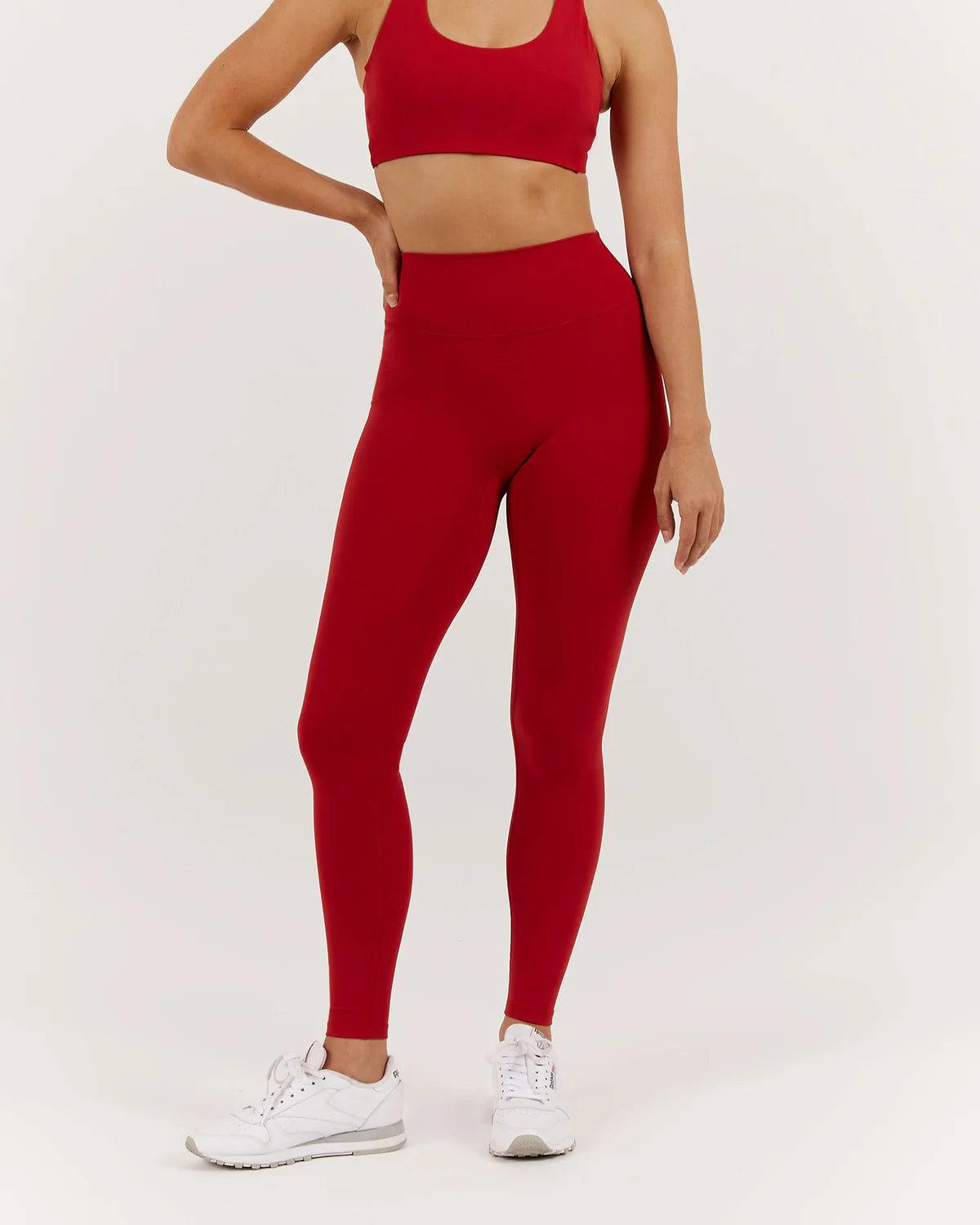 Muscle Republic | Luxe Leggings 28" - Cherry Cozy Oversized Leggings