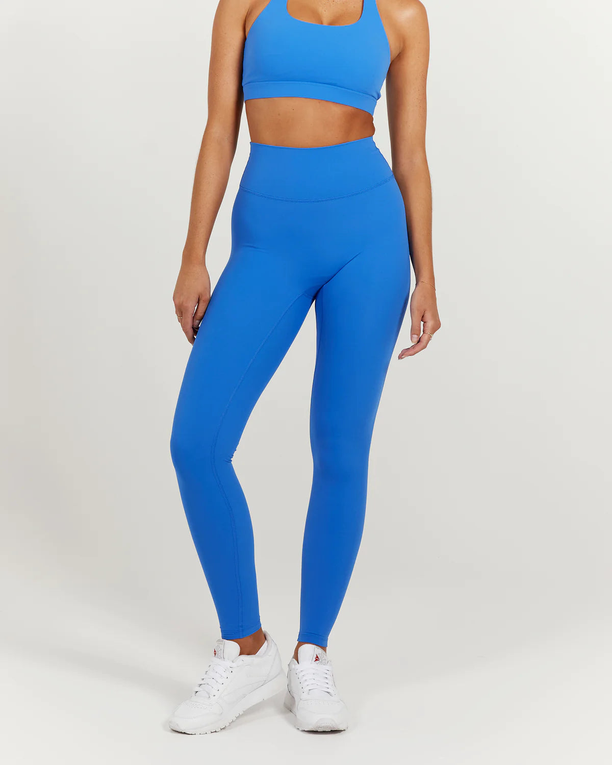 Muscle Republic | Luxe Leggings 28" - Cobalt Trendy Cut-Out Activewear Leggings