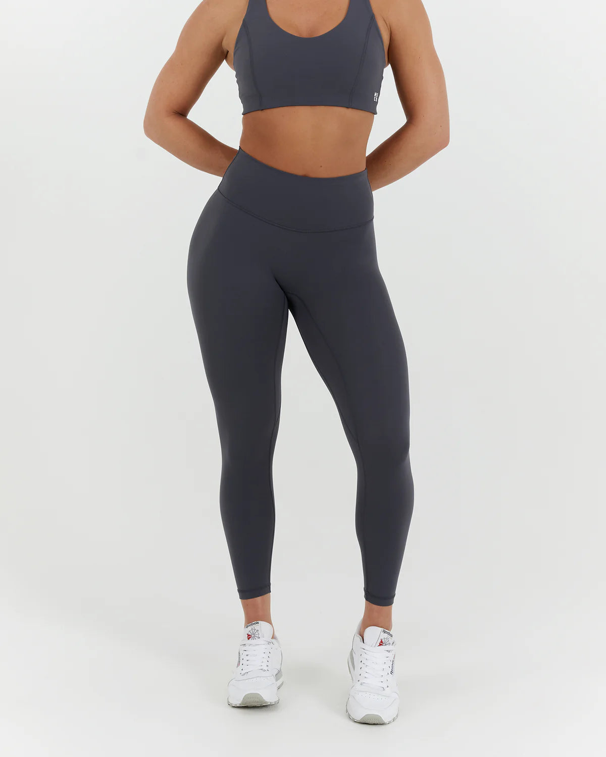 Muscle Republic | Sculpt Leggings 7/8 - Ebony Elegant Printed Leggings with Pockets