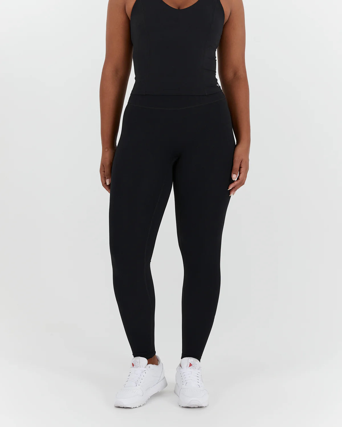 Muscle Republic | Sculpt Leggings Full - Black Fashionable Full-Length Active Leggings