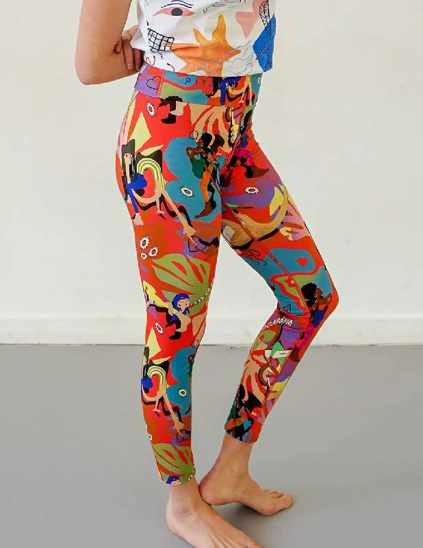 Pitaya Legging Hey Yogini Fashionable Stretchy Fit Leggings