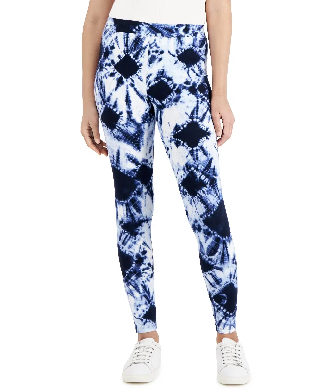 Style & Co Petite Tie Dye Leggings Cozy Bootcut Leggings