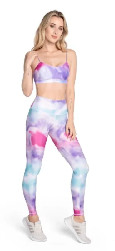 Tie Dye Leggings Fashionable Minimal Active Leggings