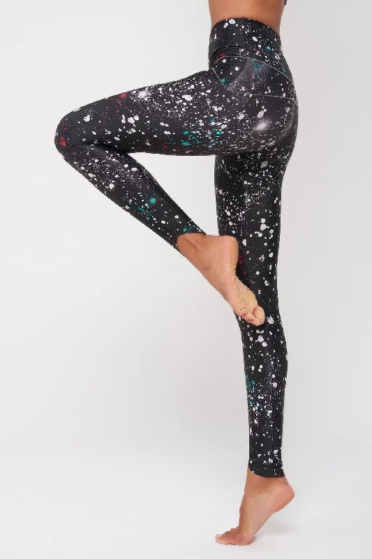 YUJ Legging Cosmic Elegant Printed Leggings with Pockets