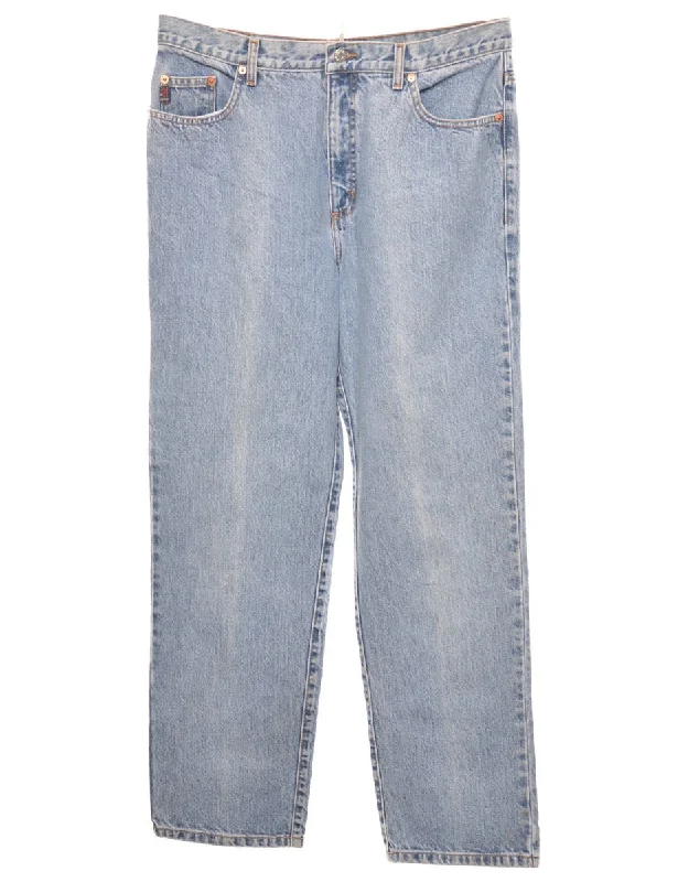 Guess Straight Leg Jeans - W33 L30 Chic Cropped Jeans