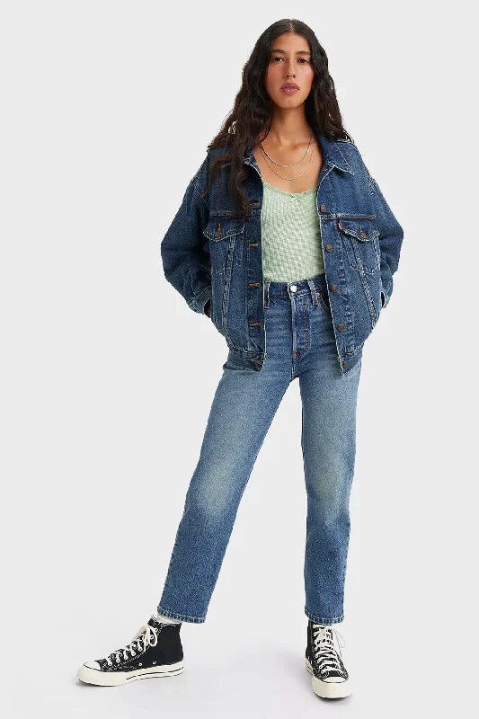 Jeans 501 Crop Comfortable Low-Rise Jeans