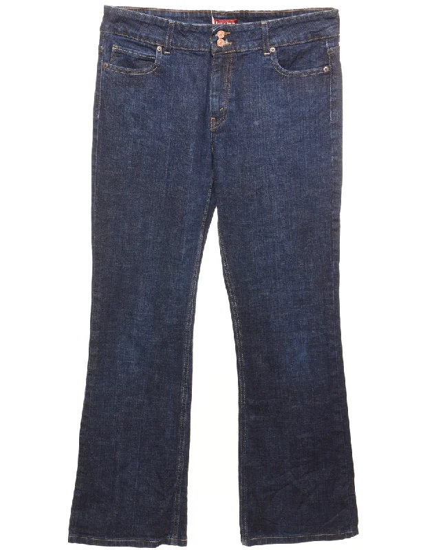 Levi's Dark Wash Jeans - W34 L31 Chic Vintage-Inspired Denim Jeans