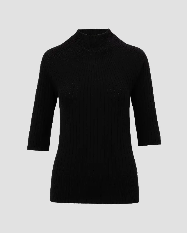 Turtle-neck sweater Merino Layered Multi-layer Single Layer